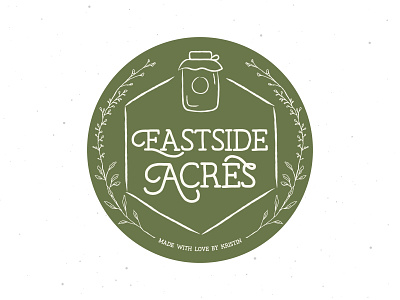 Eastside Acres Sticker Design branding logo sticker