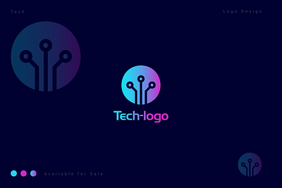 Tech logo crypto logo cybersecurity logo startup logo tech logo technology logo