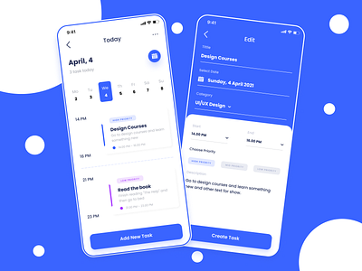 Task Manager App app blue design figma manager task task manager ui ux white