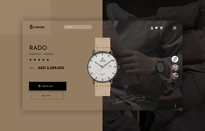 Luxury Watch Web app branding design ecommerce illustration luxury minimalism shopping ui ui design uidesign uiux watch web