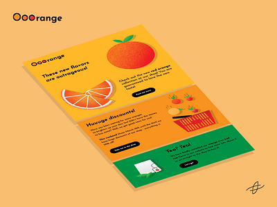 OOOrange newsletter branding design graphic design icon illustration logo vector