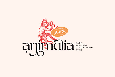 Animalia animalia animals cafe coffee custom type modern primal vintage