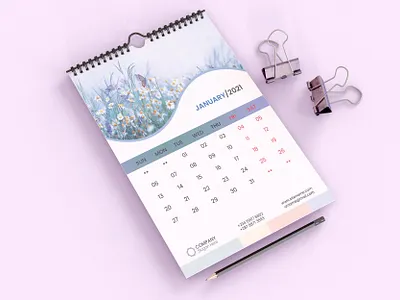 Wall Calender calender graphic design