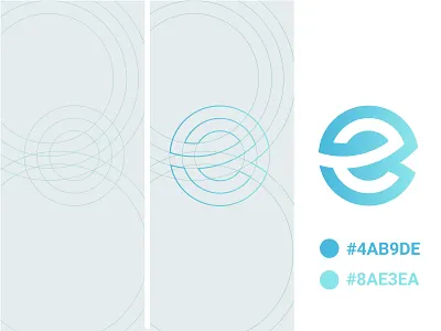 e logo branding design e graphic design logo logotype