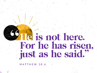 Easter 2021 Verse branding illustration typography