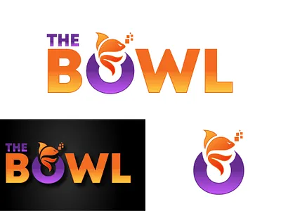 THE BOWL logodesign vector