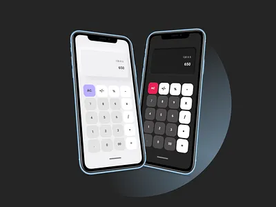 Calculator design design figma illustration ui ux