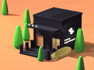 Ora Store 3d 4d adobe animation art autocad c4d cinema4d design modeling sketchup