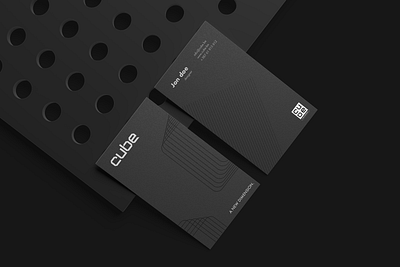 Cube | Branding black black and white branding cube dark branding identity design logo luxury packaging