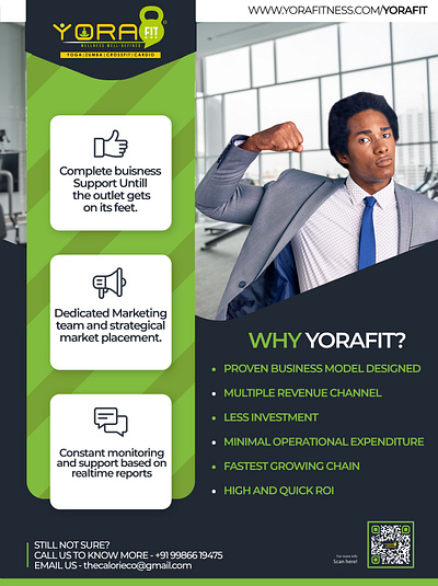 Yorafit Internal Branding - Poster