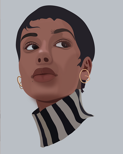 Jorja Smith adobe design digital graphic design illustration portrait vector