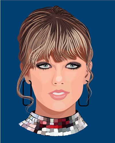 Taylor Swift adobe design digital graphic design illustration portrait vector