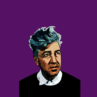 David Lynch adobe design digital graphic design illustration portrait vector