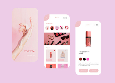 Cosmeta graphic design