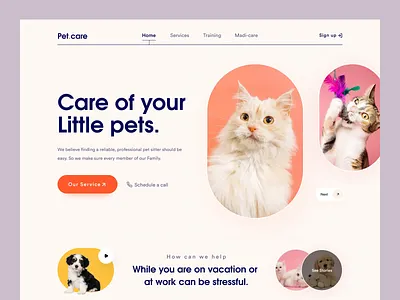 Web Landing Page animation design desktop design landing page motion graphics orix pet pet care petweb popular product designer sajon uidesigner web web design webdesign website website design