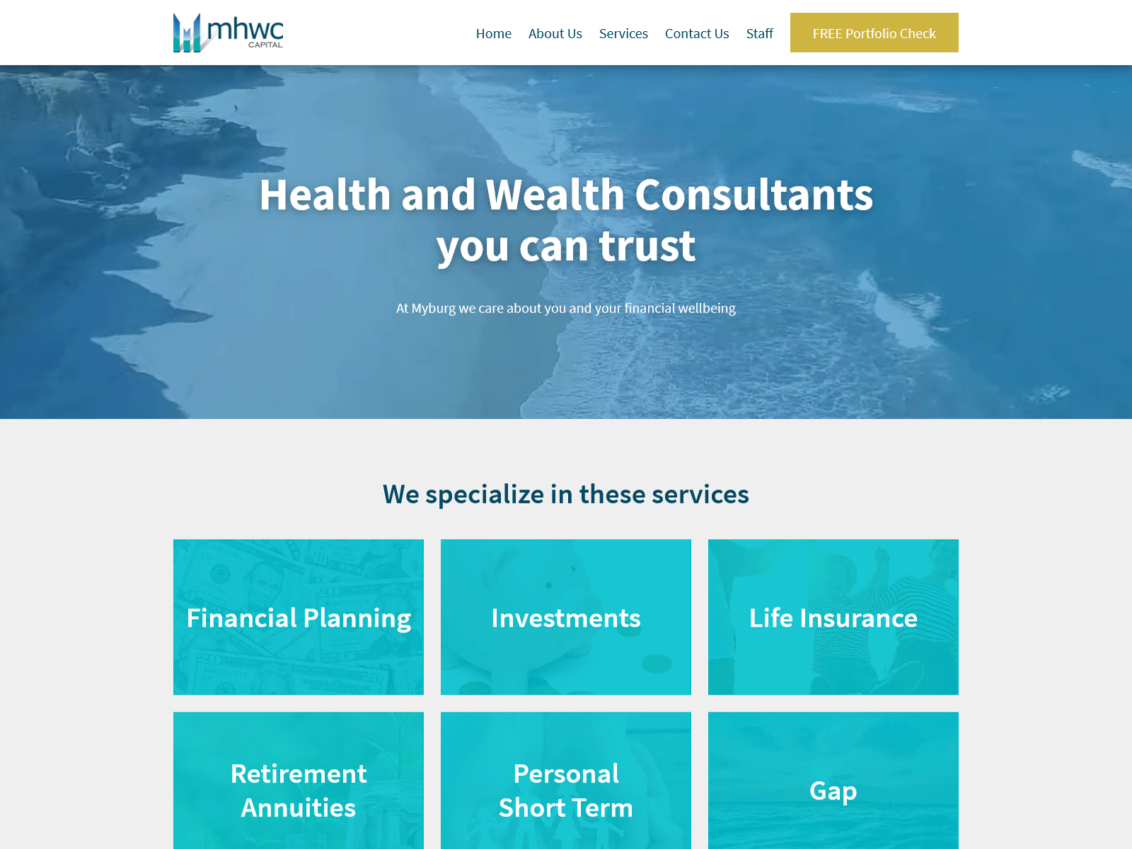 Myburg Desktop Website design dribbble finance logo ui website concept website design website development