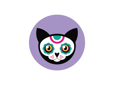 Respawned Kitty Logo Illustration 2021 branding cat design dribbble gamer graphic design graphicdesign kitten logo youtube youtuber