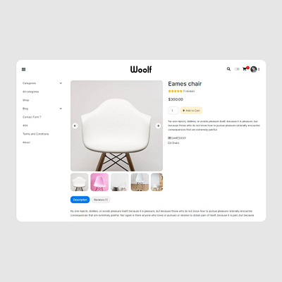 WOOLF - Furniture and Home Gadgets WooCommerce Theme 🛋️ bootstrap design frontend furniture graphic design minimalistic templates themes typography ui wordpress design wordpress theme