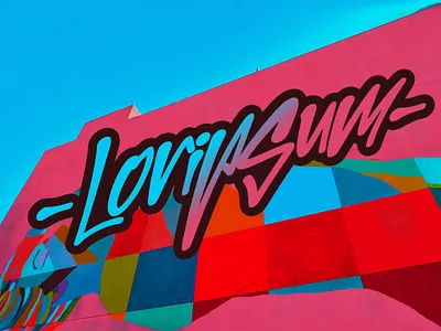 Sion Possible Graffiti Font #3 typeset