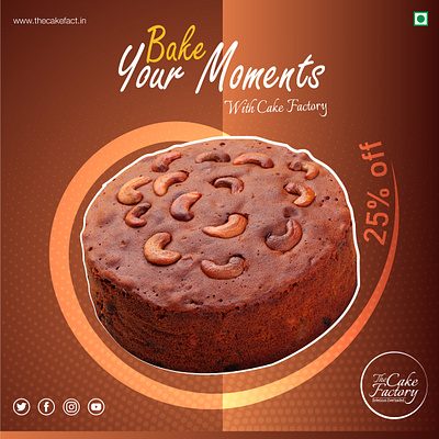 Social media post for a self baking café. campaign creative design graphic design social media post