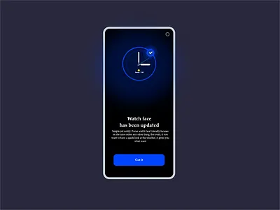 Watch face app clock design minimalistic ui watch watch face app