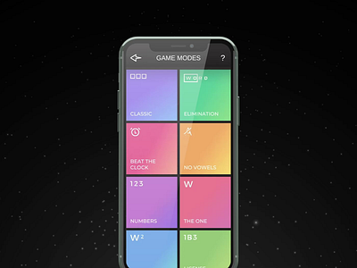 Game Modes, Difficulties & Categories - Word Search Challenges android animation app backend categories crossplatform dark design development flutter game ios light mobile modes programming ui unity ux