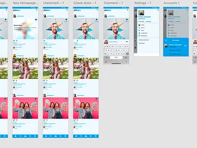 User Interface Samples app ui design product design social media ui user interface uxdesign