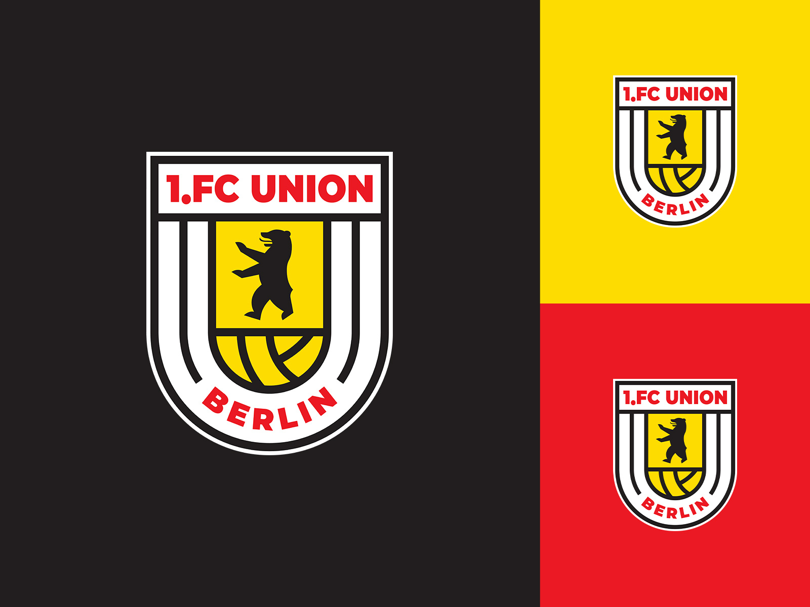 1. FC Union Berlin | Logo Redesign by Damjan on Dribbble, image size:1600x1200