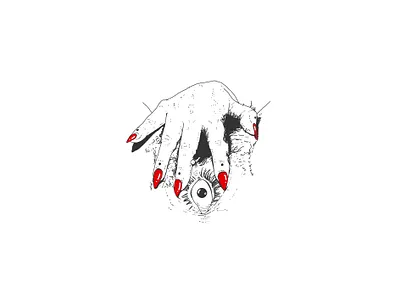 Eye / Ouch / 2021 eye illustration nude nude art pussy