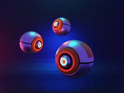 Orb Drones 3d design