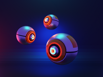 Orb Drones 3d design