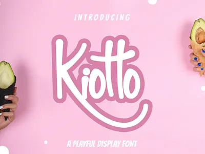 Kiotto Cute Display Font style