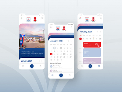 Calendar App Design app design calendar app clean ui design interface ui design