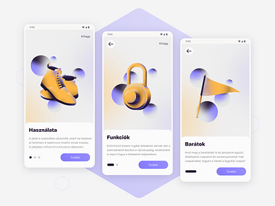 Clueloop onboarding app branding design flat graphic design illustration minimal mobile onboarding typography ui ux vector web