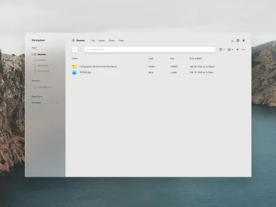 Windows File Explorer Redesign files fluent fluent design minimal os redesign windows windows 10 windows 11