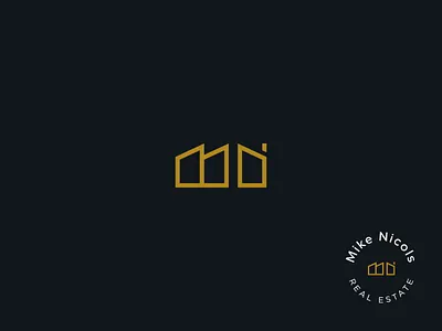 Real Estate logo building house logo monogram realestate serious