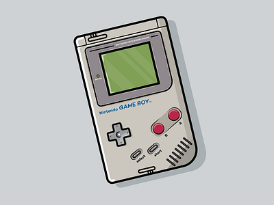 Game boy digitalart draw graphic design illustration nintendo retro