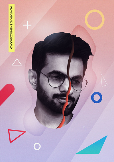 Split Poster design instagram poster