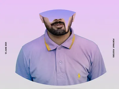 Distortion Poster design instagram poster