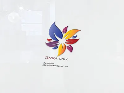 Flower Concept Logo 2 3d animation branding design graphic design icon illustration logo motion graphics ui vector