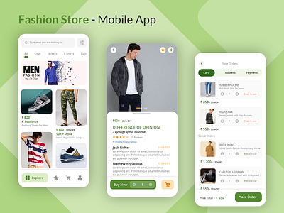 Fashion Store Mobile App app design crazee adil design fashion store fashion store app fashionstore graphic design mobile app mobile screen mobileapp mohamed adil uidesign ux