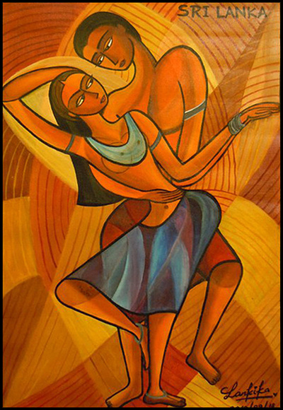 Dances design painting