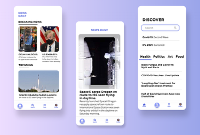 News App UI