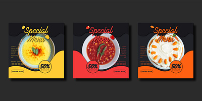 Food Template abstract logo brand identity brochure design graphic design illustration logo design