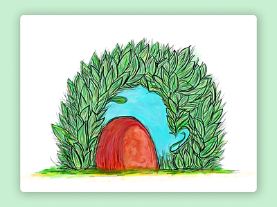Illustration - Earth now design illustration painting vector