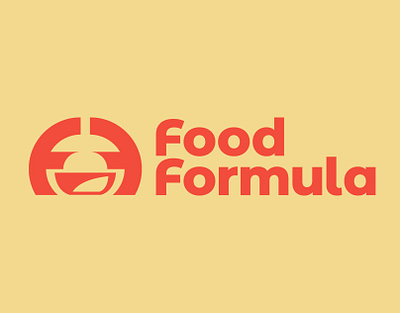 Food Formula - Fast Casual Restaurant Monogram branding graphic design logo typography