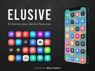 Elusive Icon pack graphic design icon iconconcept icondesign icons iconsconcept iconsdesign theme themes