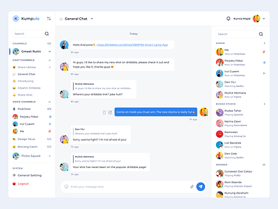 Kumpulo - Community Dashboard app clean design dribbble freelance freelancer neat popular popular dashboard popular shot sleek ui uiux