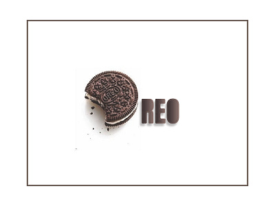 OREO Logo Design 3d advertising design brand branding card design graphic design icon illustration logo logodesign logotype mark minimal minimalist monogram sketch task typography vector