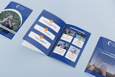 Gestión Seguros - Brochure branding brochure design graphic design
